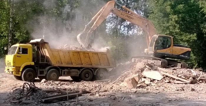 Вывоз бетонного боя и ЖБИ отходов в Архангельске от ПроМусор, цена от 2776 руб., утилизация и переработка