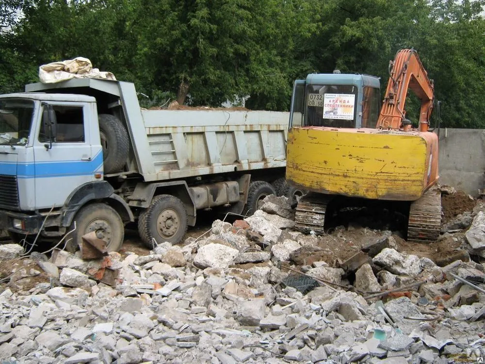 Вывоз бетонного боя и утилизация в Архангельске в октябре